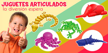 JUGUETES ARTICULADOS LA DIVERSION ESPERA